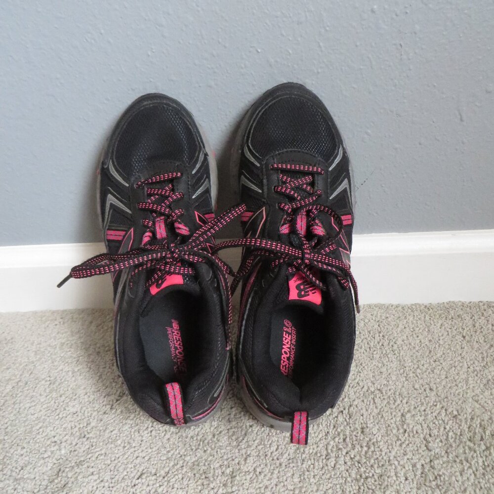 New balance All Terrain womens shoes size 8 black/pink trail running #WT410LB5 - Picture 6 of 10